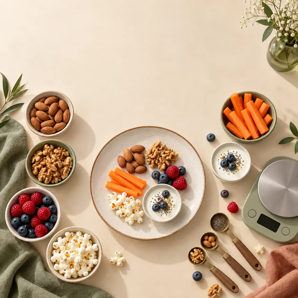 Grignoter sans grossir : la portion qui change tout