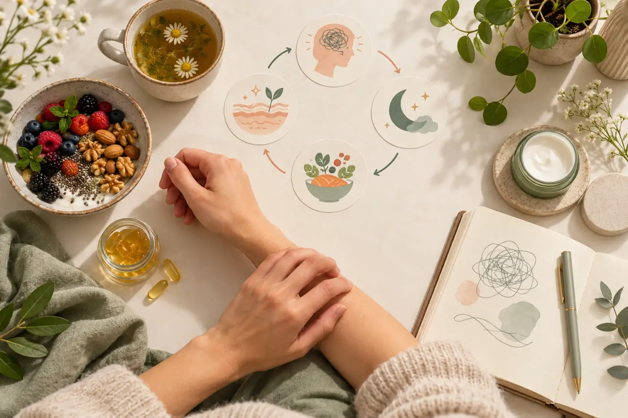 Démangeaisons et stress : déclencheur, cercle vicieux ou problème cutané à vérifier ?