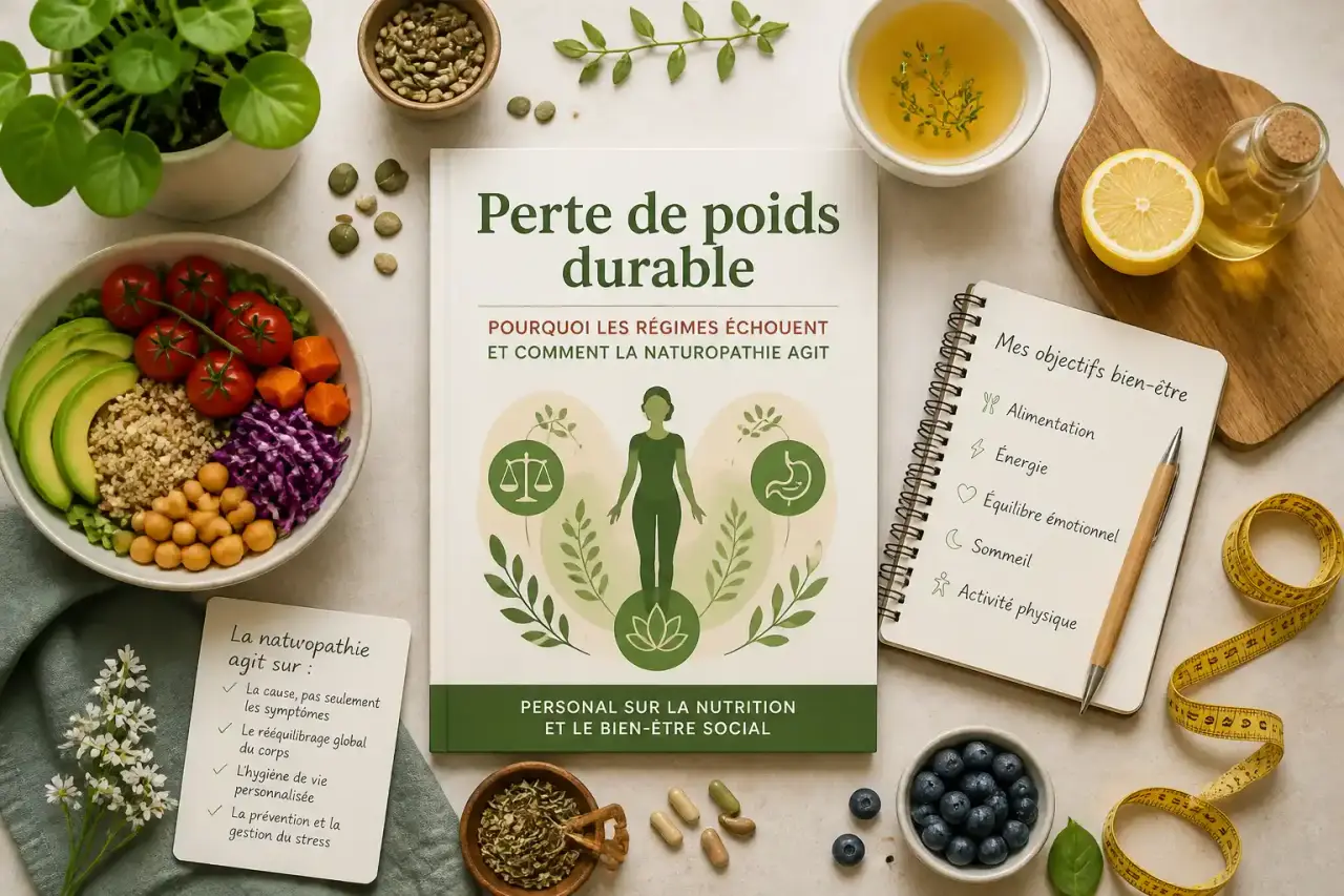 Perte de poids durable : pourquoi les régimes échouent et comment la naturopathie agit