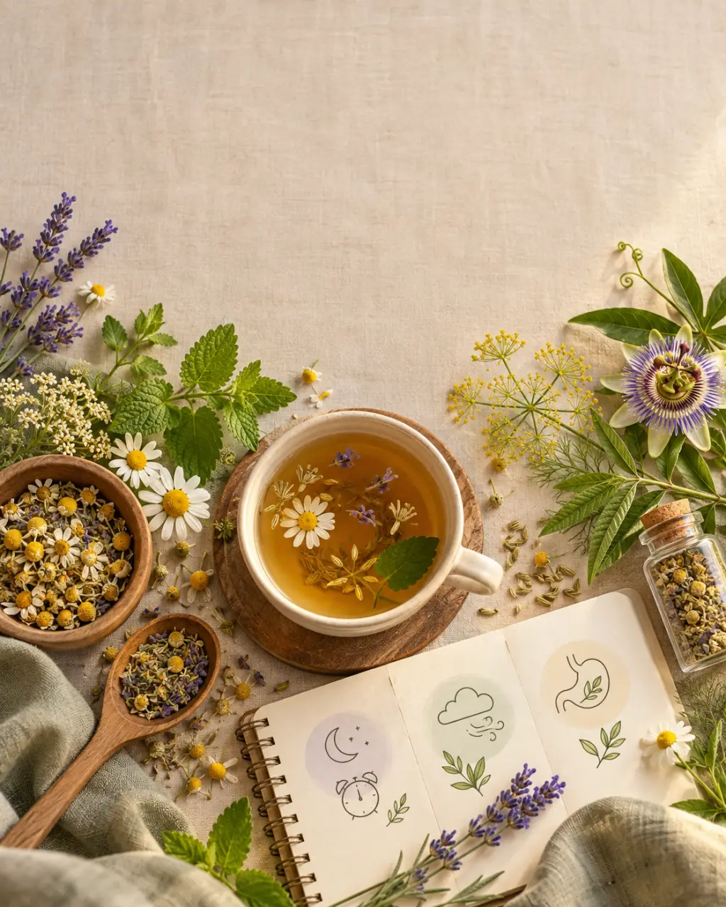 Sommeil profond : quelle plante choisir selon vos réveils, votre stress ou votre digestion ?